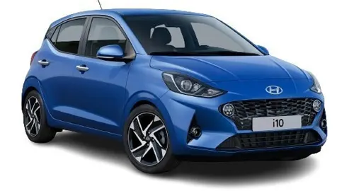 Self drive Hyundi I10 car